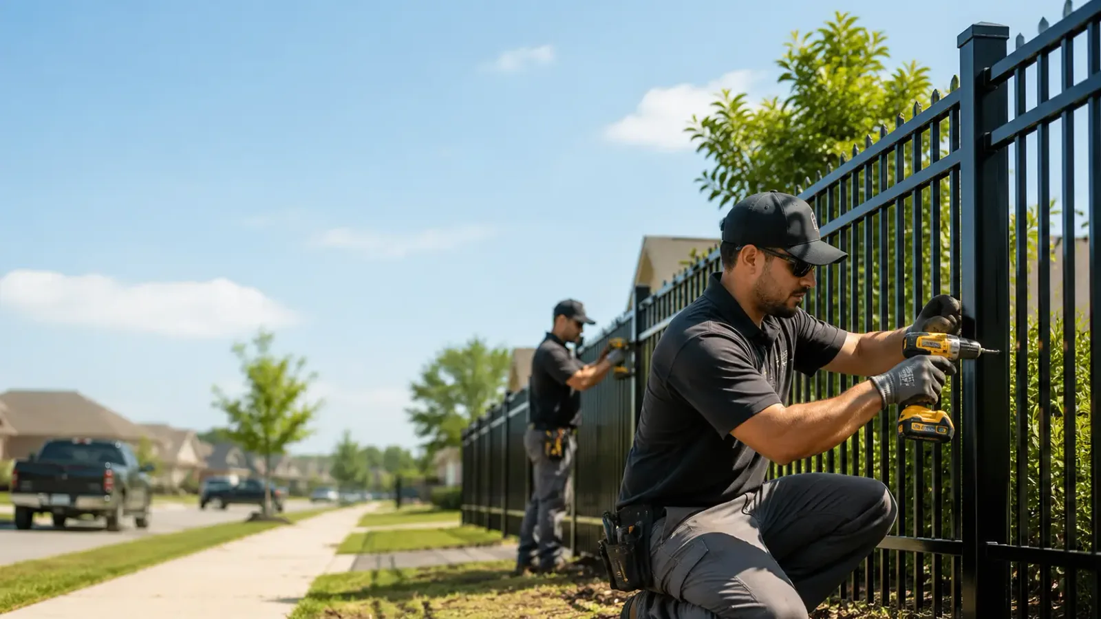 Metal Fence Installation in Hamilton, MI